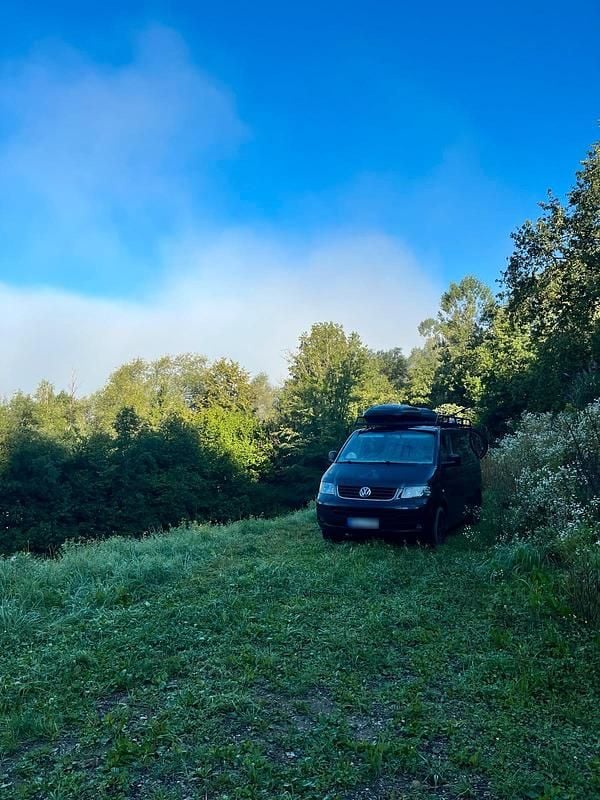 Usata VW T5 150 CV (110 kW) 2004 Nero Furgone