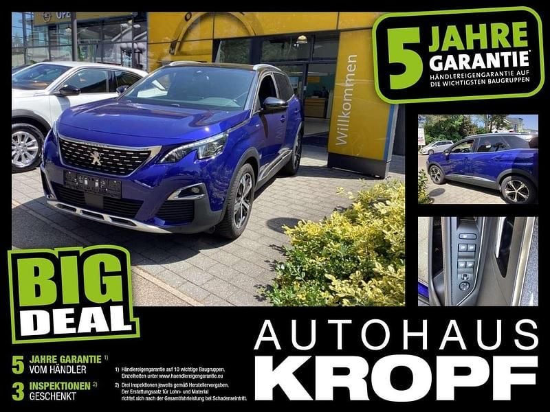 Blau/metallic klarlack Gebraucht 2017 Peugeot 3008 Allure SUV | 17.890 € (Guter Preis) - Bild 1/4
