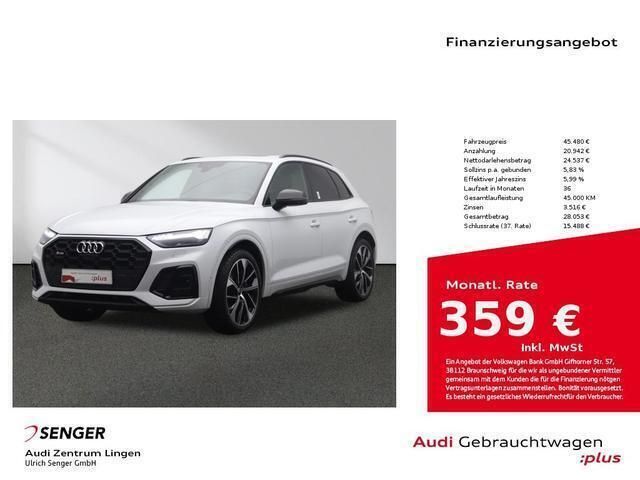 Gebraucht Audi SQ5 Ambiente 341 PS (250 kW) 2022 Gletscherweiß metallic SUV
