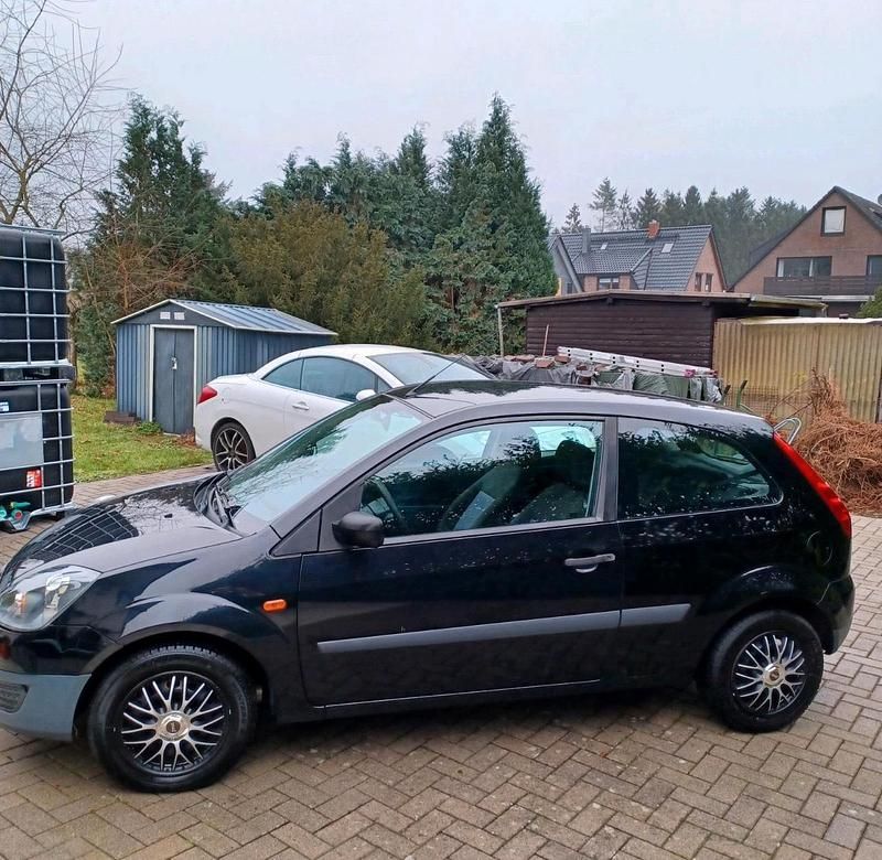 Gebraucht Ford Fiesta 69 PS (50 kW) 2007 Schwarz Kleinwagen
