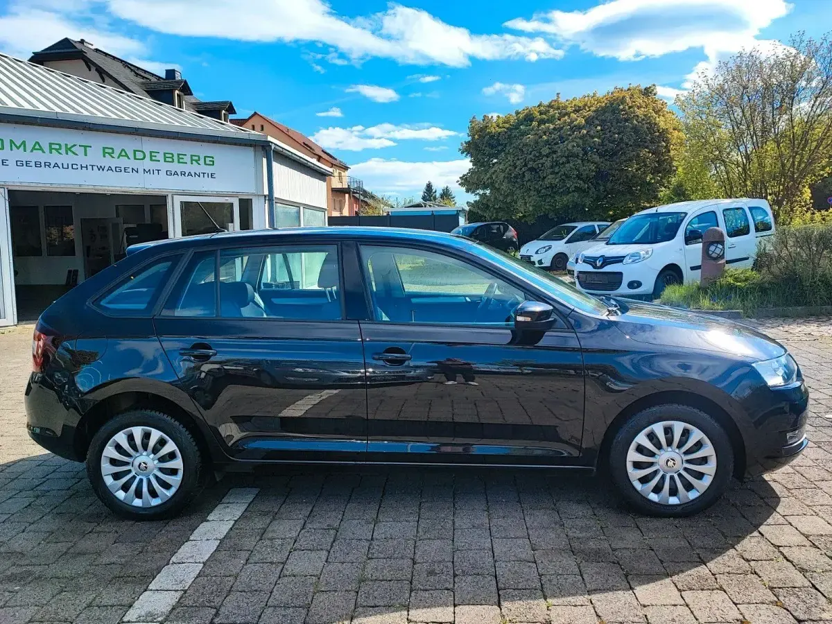 Gebraucht Skoda Rapid Ambition 110 PS (80 kW) 2019 Schwarz Kleinwagen