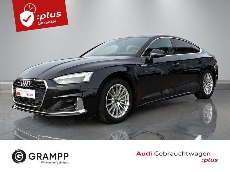 Schwarz Gebraucht 2024 Audi A5 Sportback Advanced Plus Limousine | 37.490 € (Guter Preis) - Bild 1/4