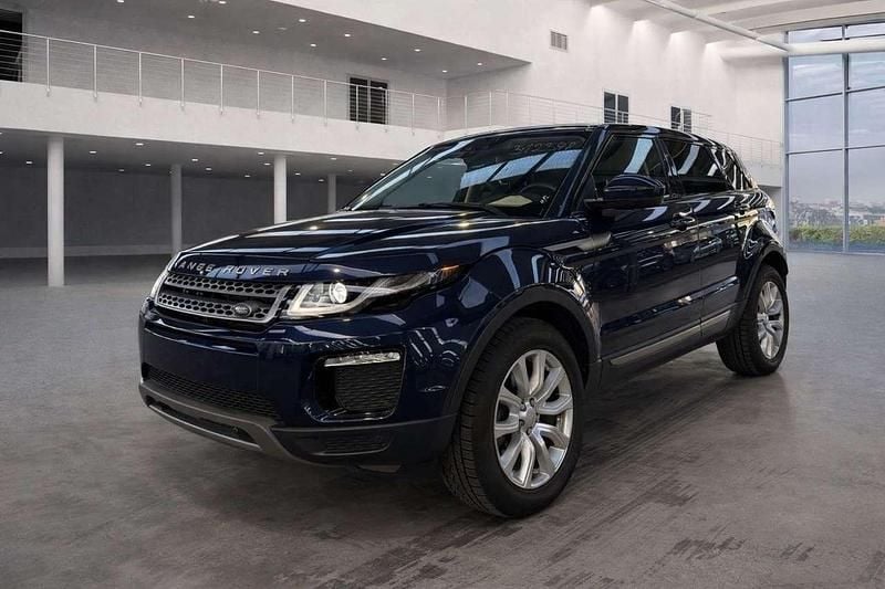 Blau Gebraucht 2018 Land Rover Range Rover evoque SE SUV | 22.900 € (Superpreis) - Bild 1/4