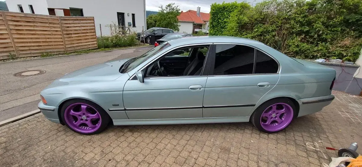 Gebraucht BMW 520 150 PS (110 kW) 1997 Grün Limousine