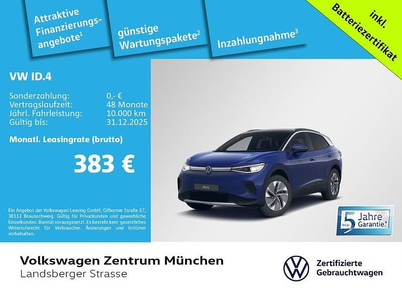 Blau Gebraucht 2025 VW ID.4 Pro SUV | 39.481 € (Superpreis) - Bild 1/2