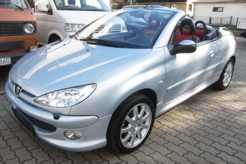 Blau Gebraucht 2006 Peugeot 206 CC Cabrio | 2.550 € (Fairer Preis) - Bild 1/4