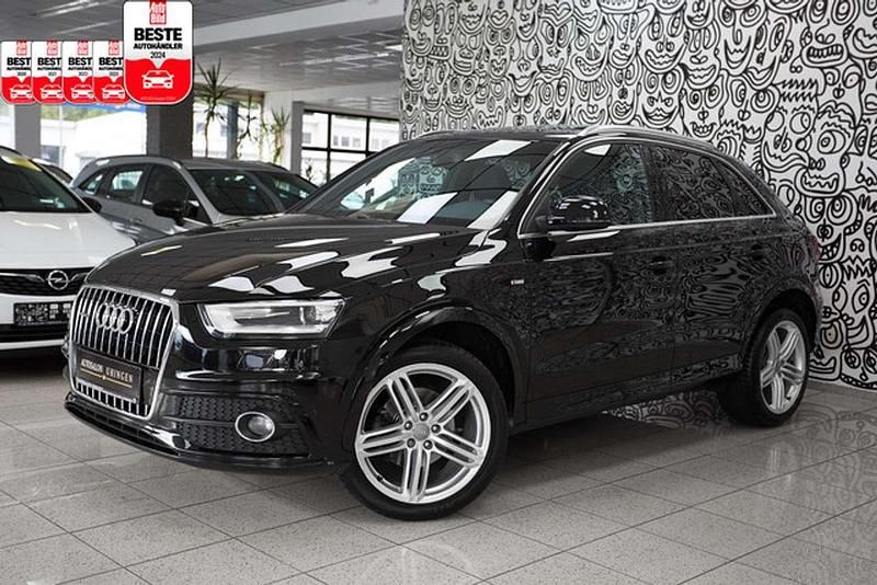 Schwarz Gebraucht 2014 Audi Q3 S-Line SUV | 18.490 € (Etwas zu teuer) - Bild 1/3