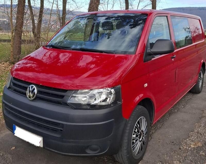 Rot Gebraucht 2014 VW T5 Van | 9.800 € (Superpreis) - Bild 1/4