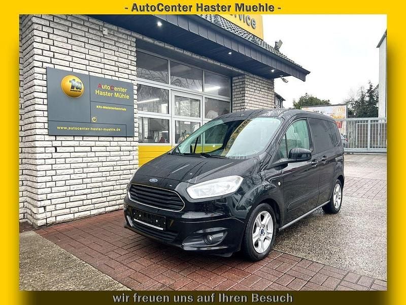 Gebraucht Ford Tourneo Courier Trend 101 PS (74 kW) 2016 Schwarz Van / Kleinbus