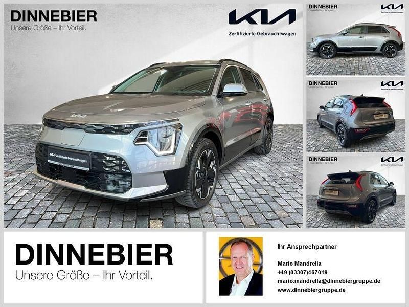 Grau Gebraucht 2024 Kia e-Niro Inspiration SUV | 31.690 € (Fairer Preis) - Bild 1/3
