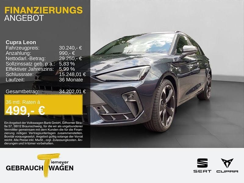 Grau Neu 2024 Cupra Leon Kombi | 30.240 € (Superpreis) - Bild 1/4