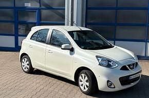 Gebraucht Nissan Micra Acenta 80 PS (58 kW) 2014 Weiß Kleinwagen