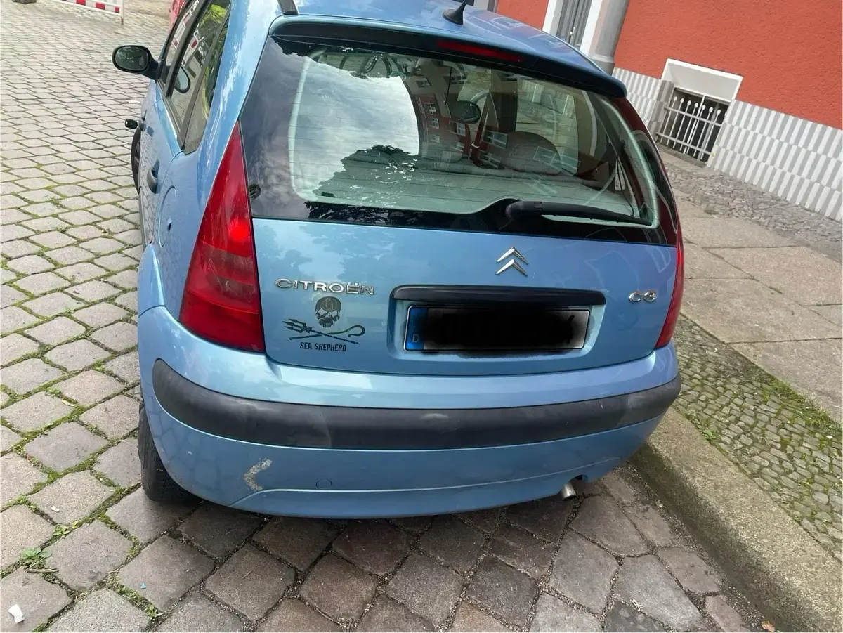 Used Citroën C3 60 HP (44 kW) 2003 Blue Hatchback