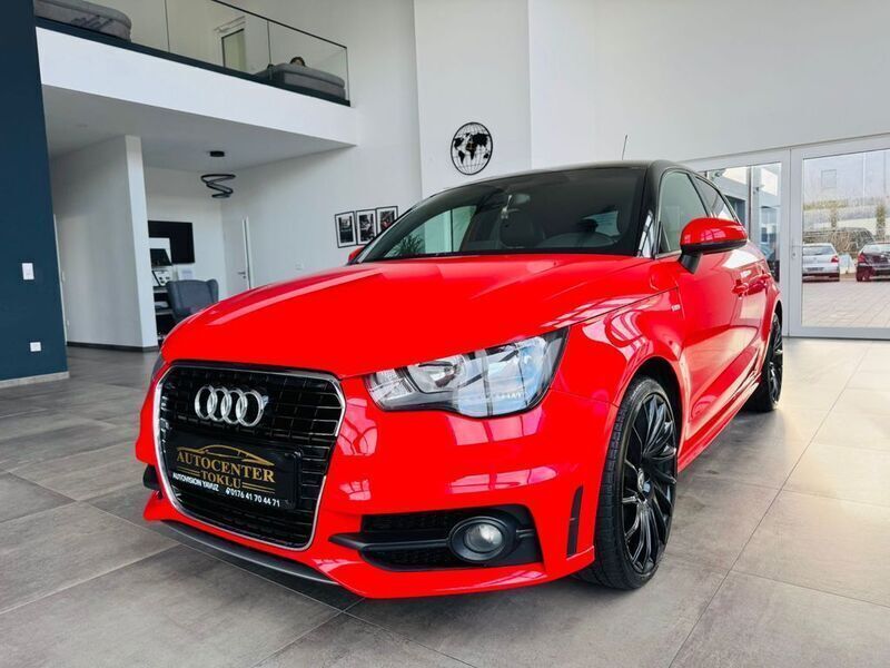 Rot Gebraucht 2014 Audi A1 Sportback S-Line Kleinwagen | 9.990 € (Superpreis) - Bild 1/4