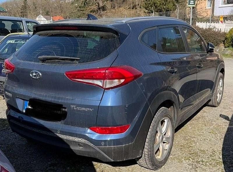 Gebraucht Hyundai Tucson Passion 132 PS (97 kW) 2018 Stargazing blue / mic SUV