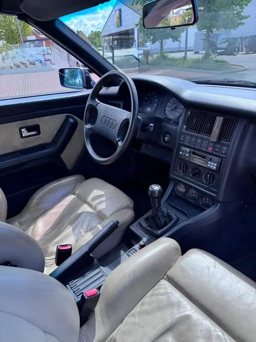 Gebraucht Audi 80 115 PS (84 kW) 1993 Schwarz Cabrio