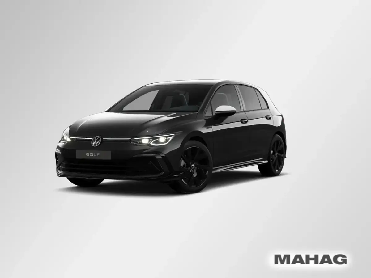 Gebraucht VW Golf VIII R-line 150 PS (110 kW) 2024 Schwarz Limousine