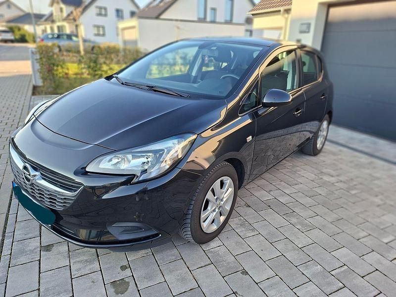 Gebraucht Opel Corsa Edition 90 PS (66 kW) 2015 Schwarz Kleinwagen