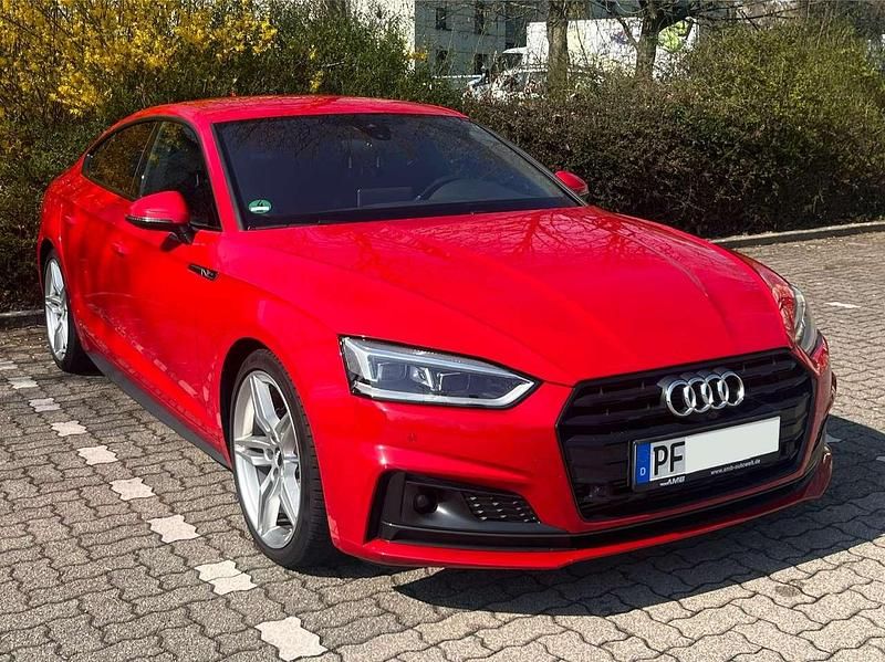 Gebraucht Audi A5 S-Line 170 PS (125 kW) 2018 Rot Coupé