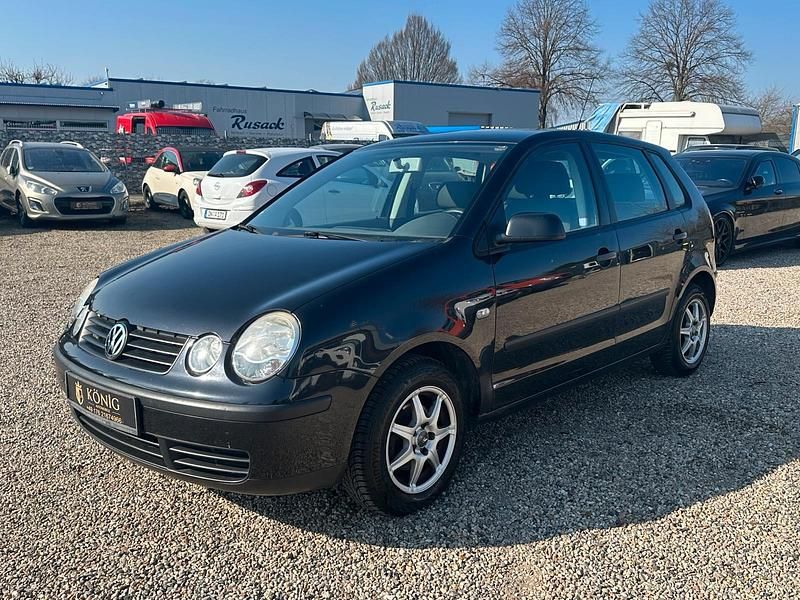 Gebraucht VW Polo 54 PS (39 kW) 2003 Schwarz Kleinwagen