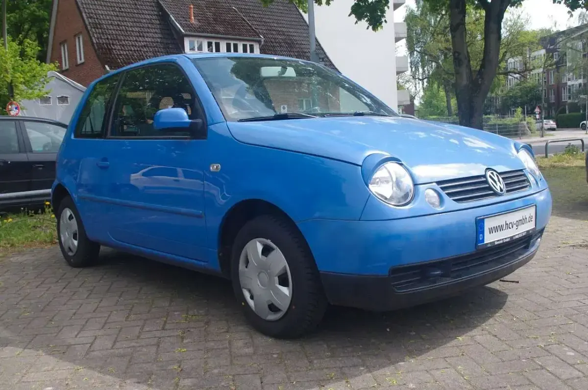 Gebraucht VW Lupo Basis 50 PS (36 kW) 2002 Blau Kleinwagen
