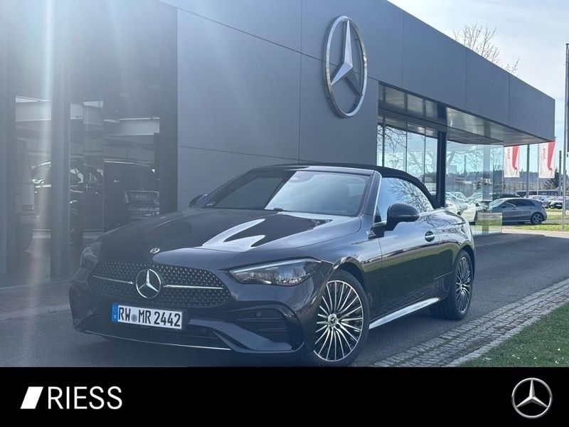Grau Gebraucht 2025 Mercedes CLE200 AMG Cabrio | 66.400 € - Bild 1/4