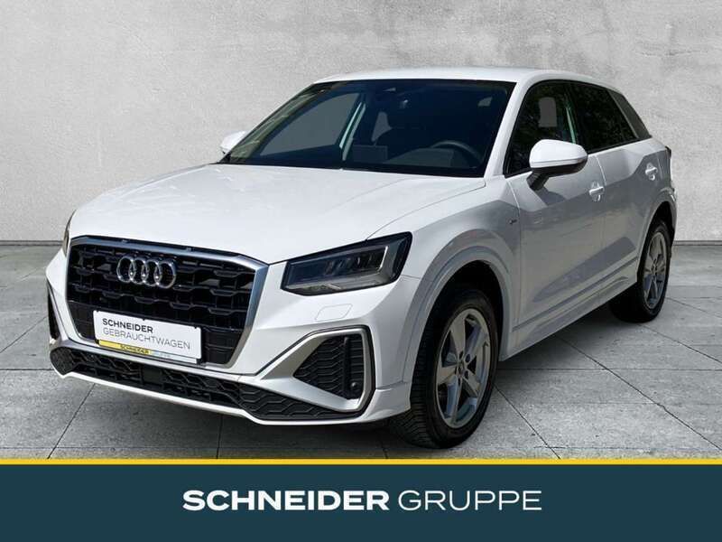 Weiß Gebraucht 2024 Audi Q2 S-Line SUV | 23.690 € (Fairer Preis) - Bild 1/4