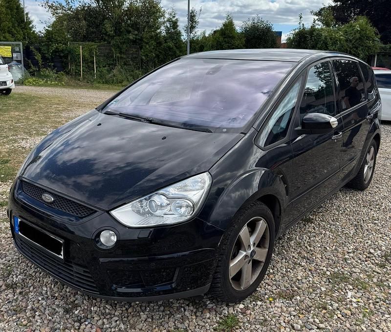 Schwarz Gebraucht 2008 Ford S-MAX Titanium Van / Kleinbus | 2.450 € (Superpreis) - Bild 1/4
