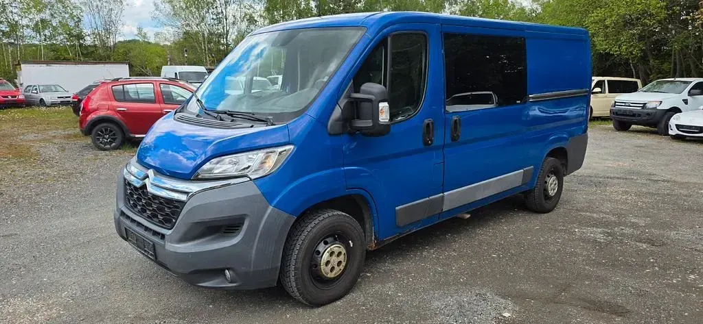 Gebraucht Citroën Jumper Profi 150 PS (110 kW) 2014 Blau Van / Kleinbus