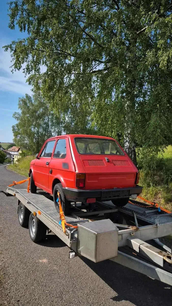 Gebraucht Fiat 126 24 PS (17 kW) 1987 Rot Kleinwagen