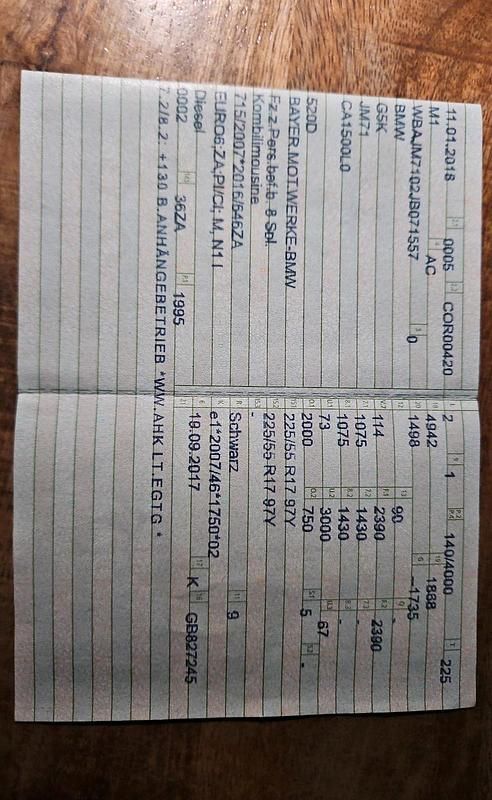 Gebraucht BMW 520 190 PS (139 kW) 2018 Schwarz Kombi