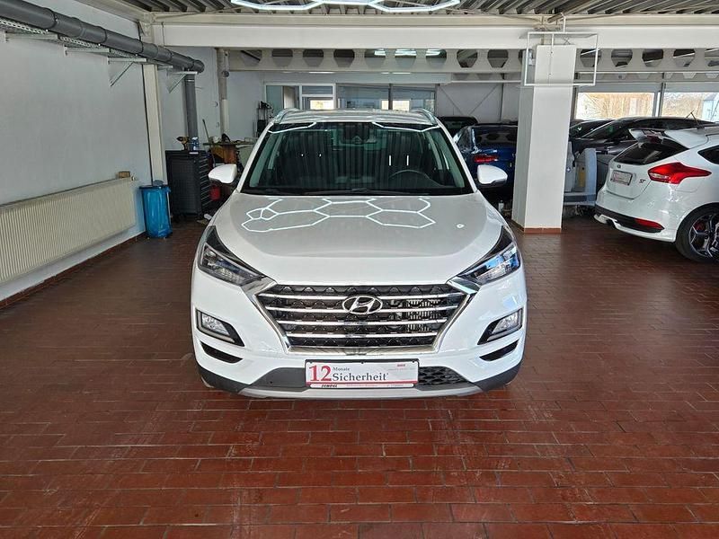 Gebraucht Hyundai Tucson Style 136 PS (100 kW) 2020 Weiß SUV