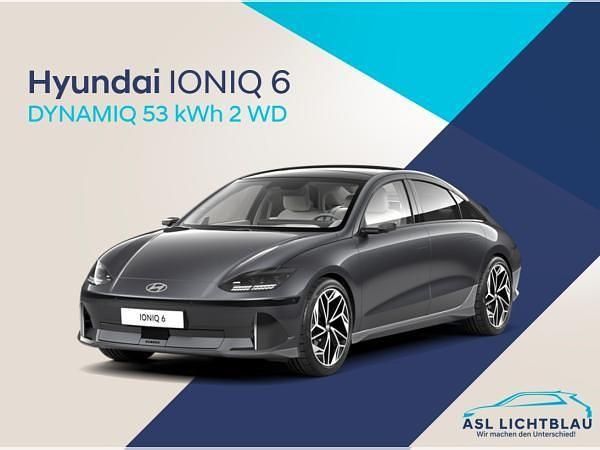 Schwarz (nocturne gray metallic) Neu 2024 Hyundai Ioniq 6 Dynamiq Limousine | 36.960 € (Fairer Preis) - Bild 1/1