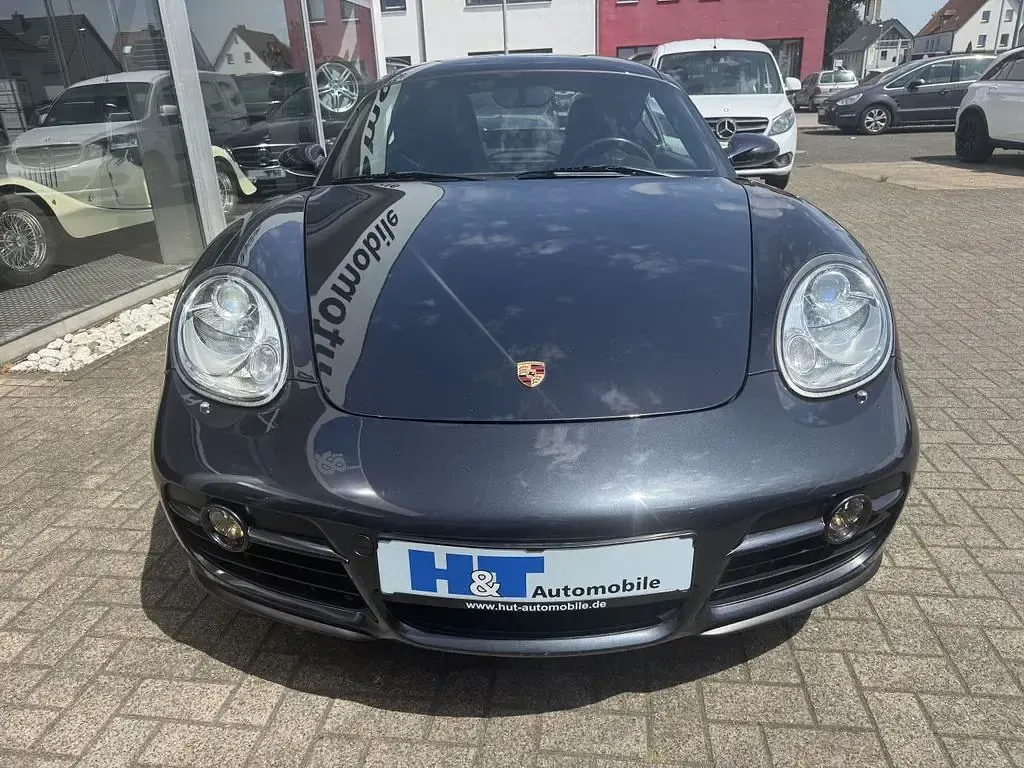 Gebraucht Porsche Cayman 245 PS (180 kW) 2006 Atlasgraumetallic Coupé