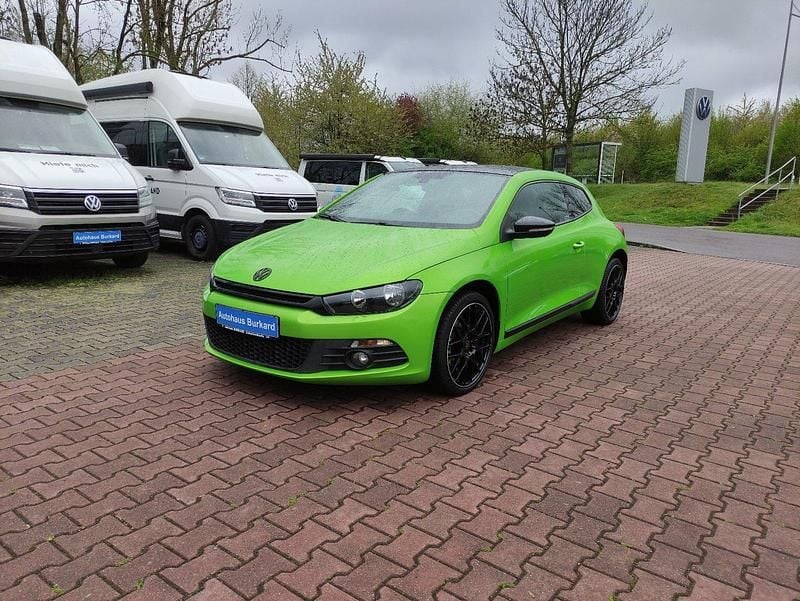 Second-hand VW Scirocco 160 CP (117 kW) 2013 Verde Coupe
