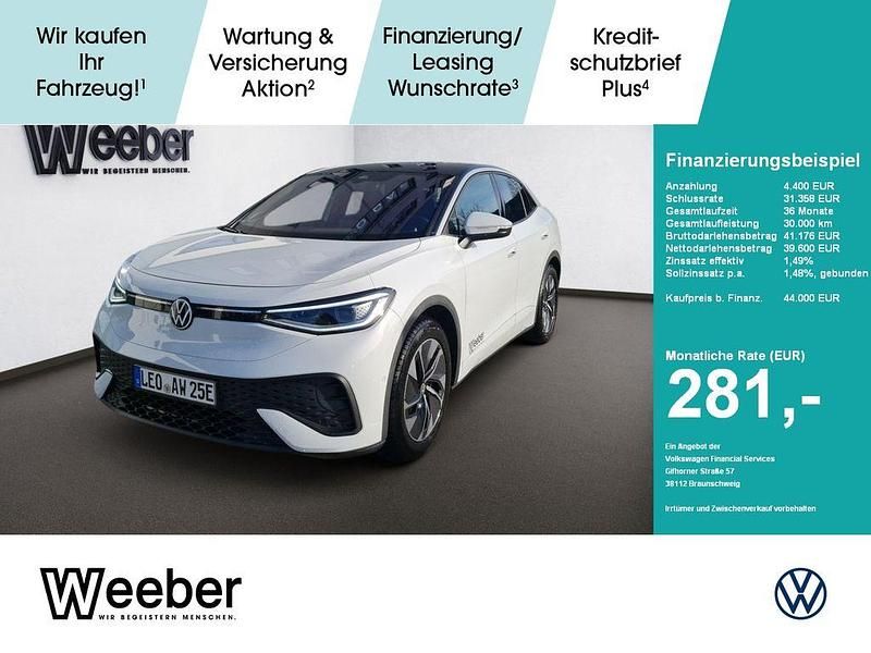 Gletscherweiß (metallic) Gebraucht 2024 VW ID.5 Pro SUV | 43.850 € (Etwas zu teuer) - Bild 1/4