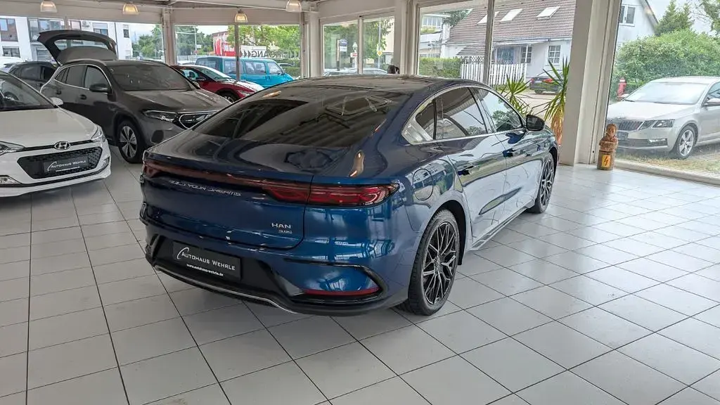 Gebraucht BYD Han 380 kW (517 PS) 2023 Blau Limousine