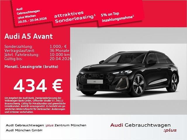 Gebraucht Audi A5 Edition .1 204 PS (150 kW) 2025 Schwarz Kombi