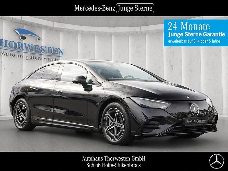 Schwarz Gebraucht 2023 Mercedes EQE350 Advanced Plus Limousine | 52.660 € (Fairer Preis) - Bild 1/4