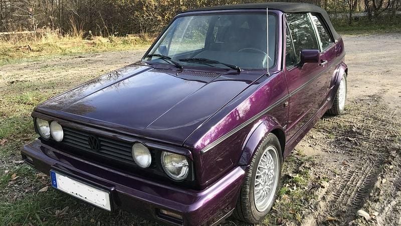 Gebraucht VW Golf Cabriolet 98 PS (72 kW) 1992 Violet Cabrio