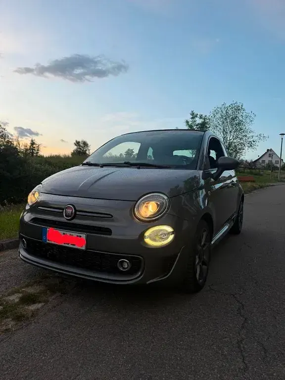 Gebraucht Fiat 500S Sport 86 PS (63 kW) 2017 Schwarz Cabrio