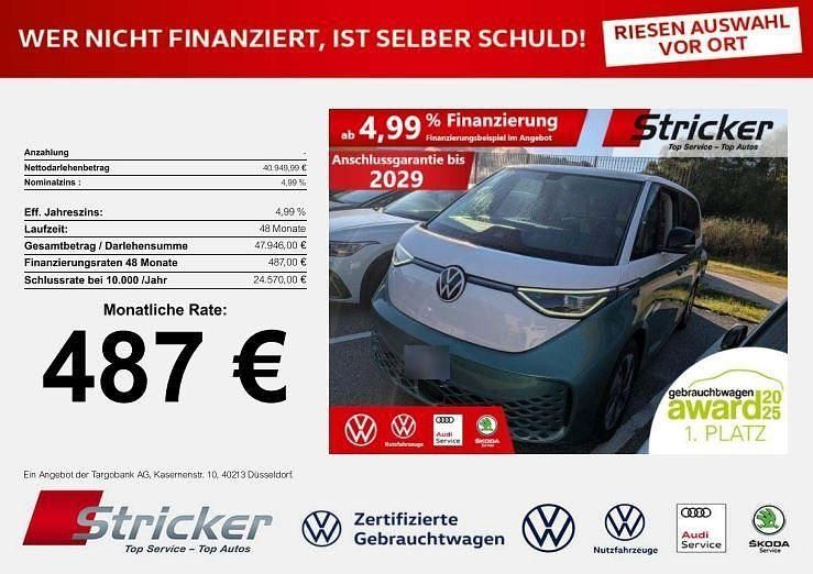 Gebraucht VW ID. Buzz Pro 150 kW (204 PS) 2024 Grün Van / Kleinbus