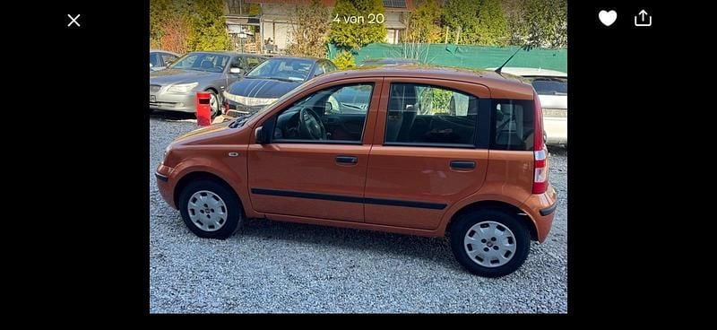 Gebraucht Fiat Panda Dynamic 60 PS (44 kW) 2008 Orange Kleinwagen