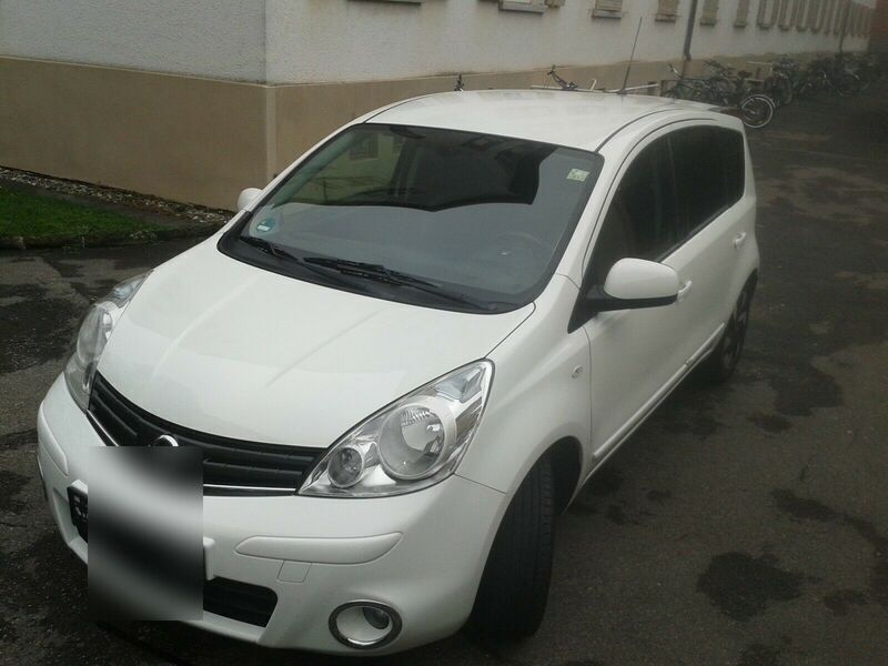 Weiß metallic Gebraucht 2013 Nissan Note I-Way Van / Kleinbus | 5.500 € (Fairer Preis) - Bild 1/4