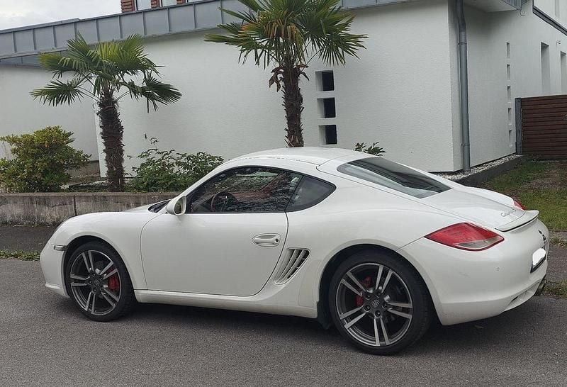 Weiß Gebraucht 2011 Porsche Cayman S Chrono Coupé | 38.500 € (Fairer Preis) - Bild 1/4