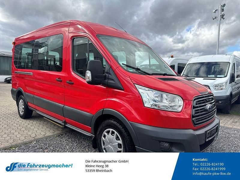 Rot Gebraucht 2016 Ford Transit Kombi | 10.488 € (Fairer Preis) - Bild 1/4