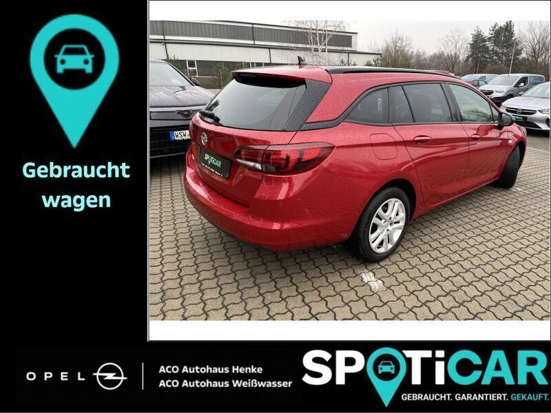 Gebraucht Opel Astra 145 PS (106 kW) 2021 Chili rot metalic Kombi