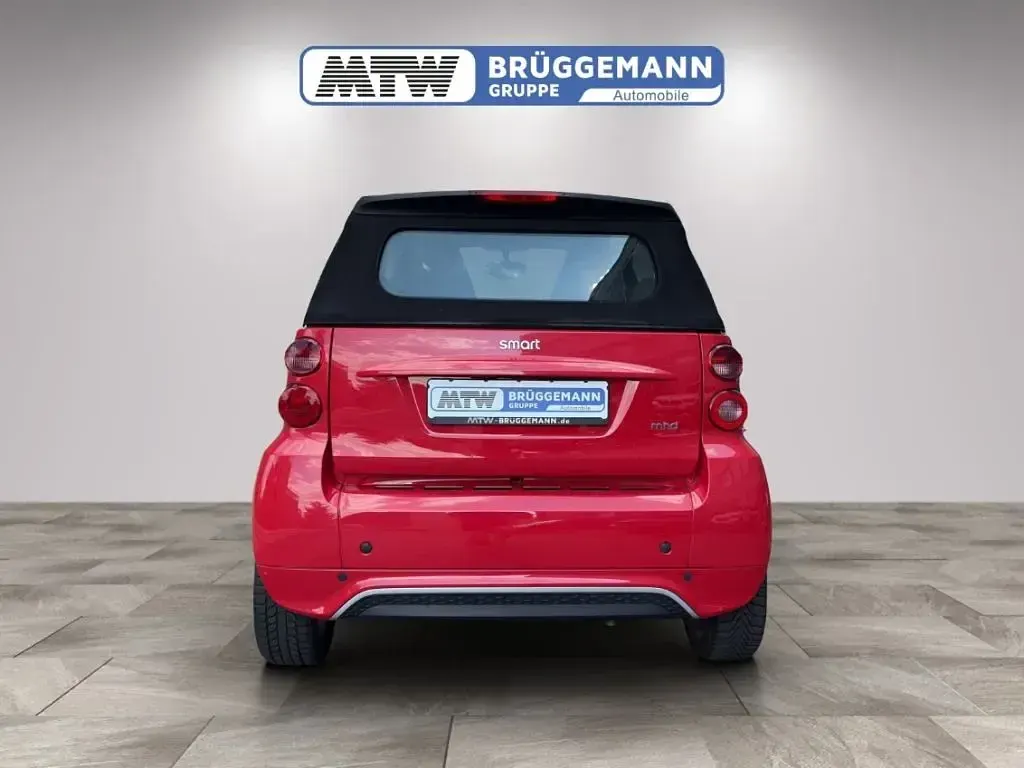 Gebraucht Smart ForTwo Cabrio 71 PS (52 kW) 2013 Rot Cabrio