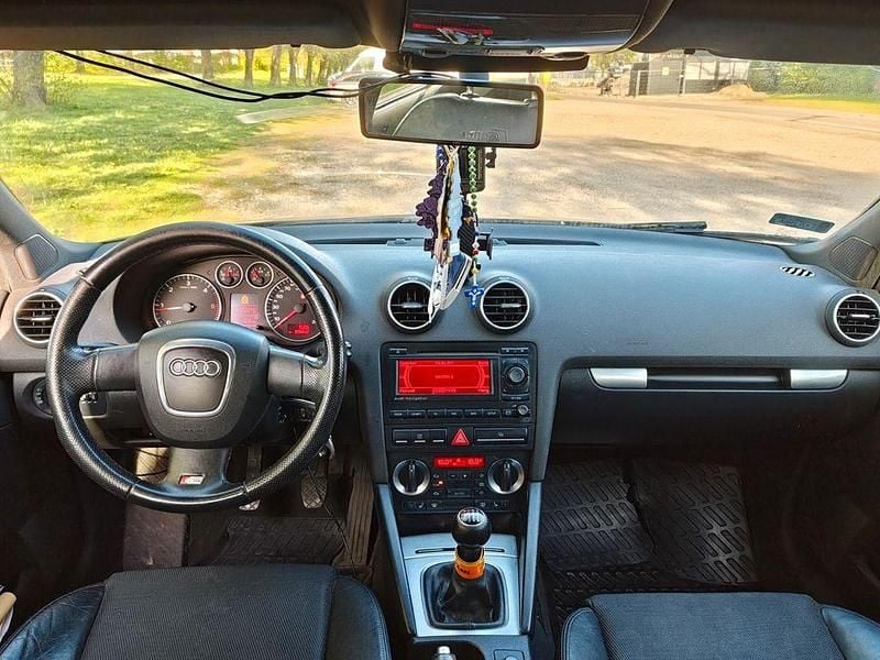 Gebraucht Audi A3 Sportback S-Line 170 PS (125 kW) 2007 Schwarz Kleinwagen