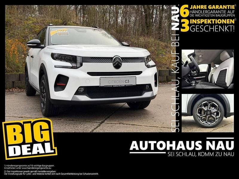 Polar weiß Neu 2025 Citroën C3 Kleinwagen | 21.390 € (Teuer) - Bild 1/4